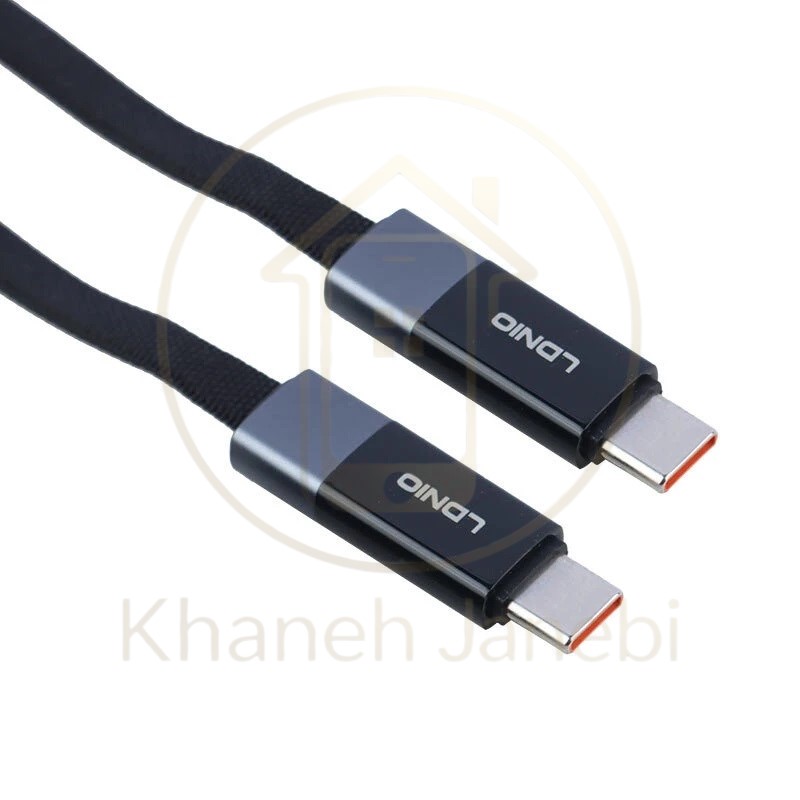 کابل Type C به Type C الدینیو LDNIO LC241c طول 1 متر توان 65 وات