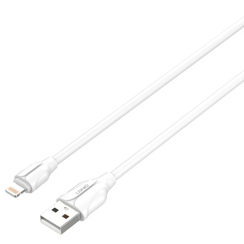 کابل تبدیل USB به لایتنینگ الدینیو مدل LS-362  طول 2 متر