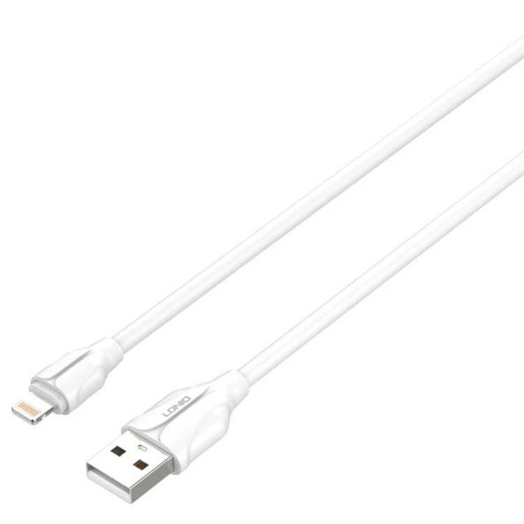 کابل تبدیل USB به لایتنینگ الدینیو مدل LS-362 طول 2 متر