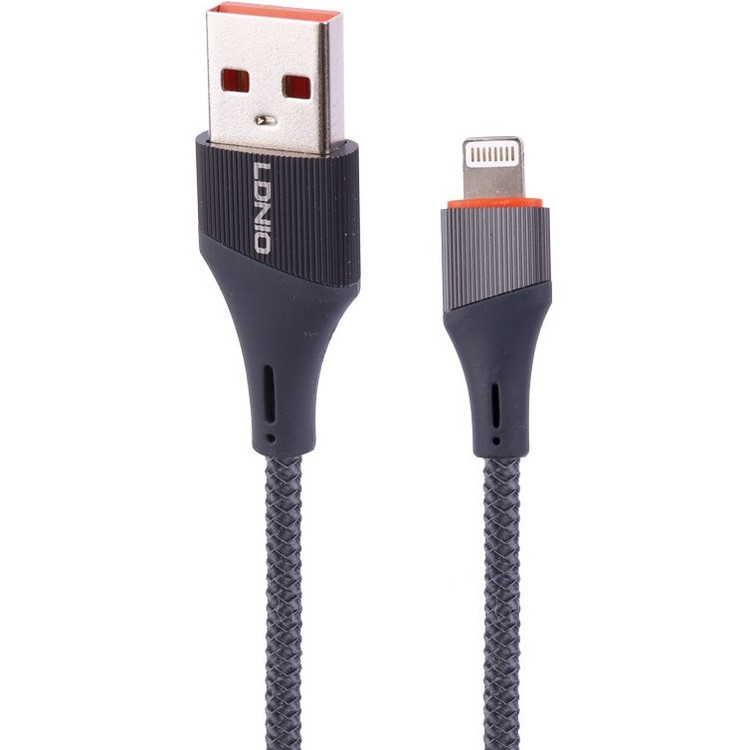 کابل شارژ لایتنینگ اپل مدل LDNIO LS631 طول ۱ متر
