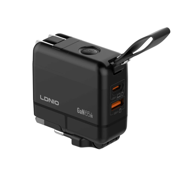 شارژر دیواری الدینیو Ldnio GaN Super Fast Charger Q2618 توان 65 وات