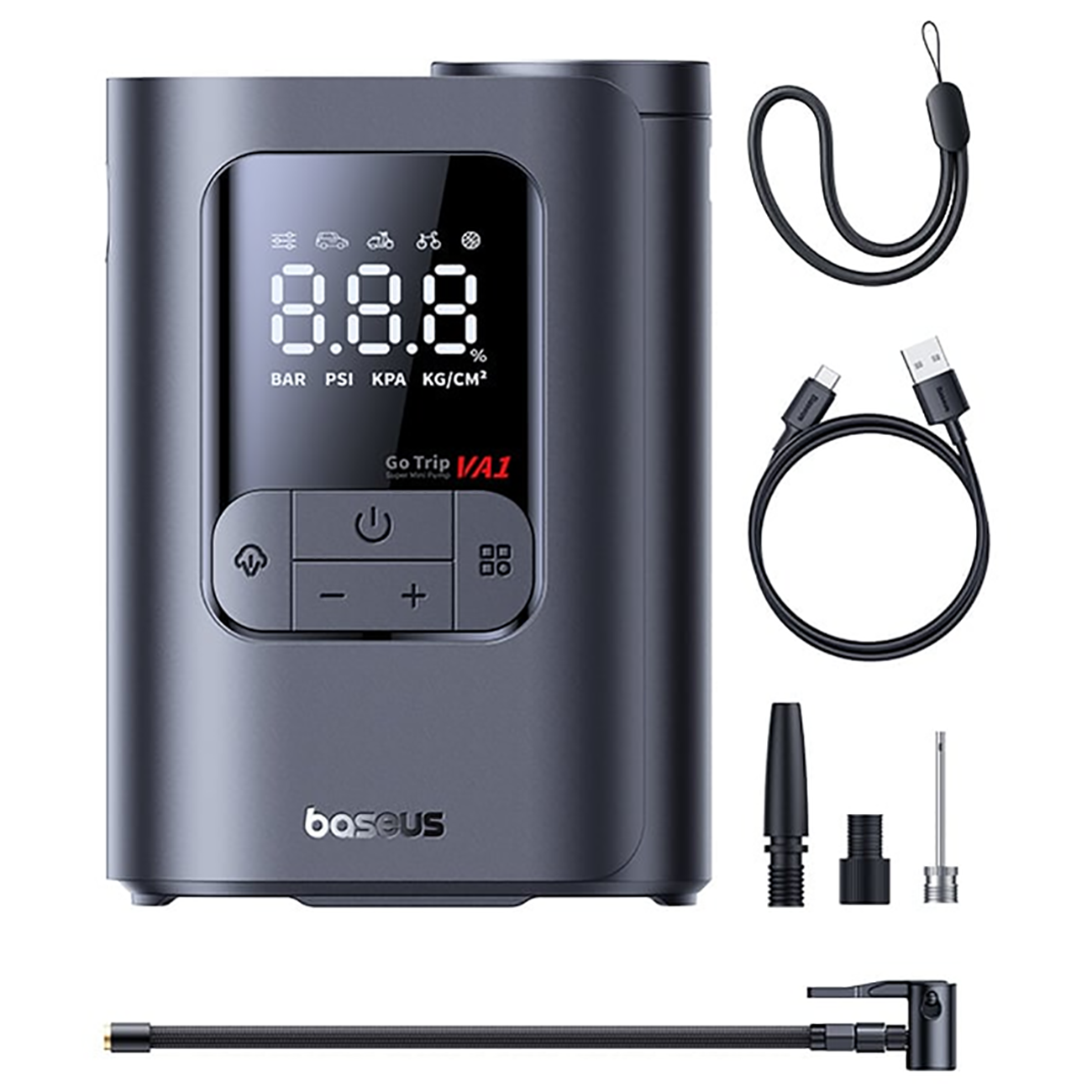 کمپرسور باد بیسوس Baseus C0119700 GoTrip VA1 Super توان 110 وات