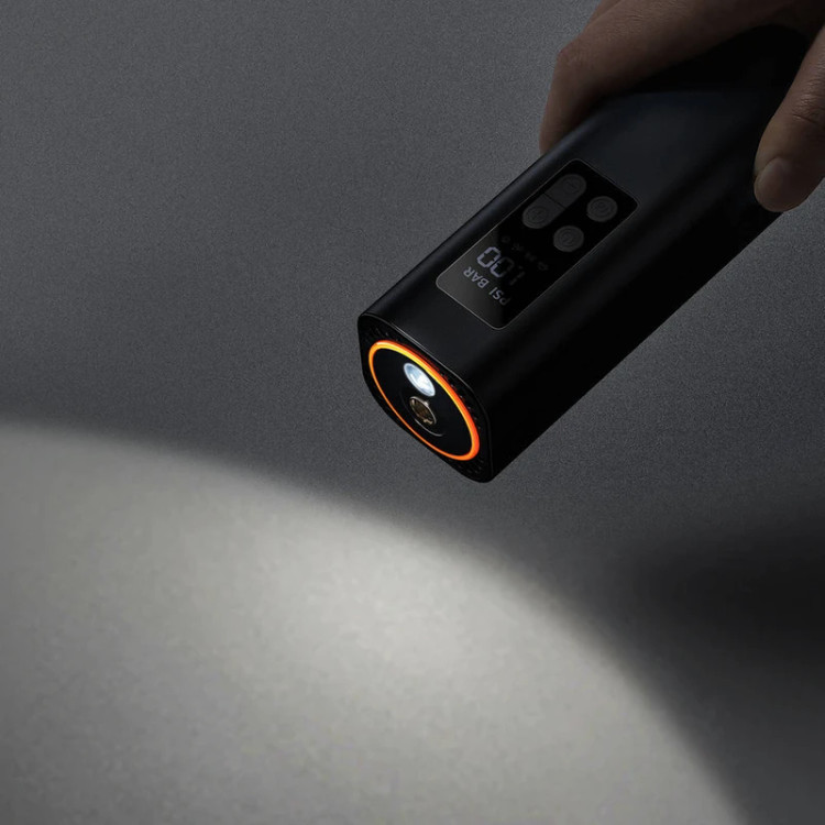 کمپرسور باد بیسوس Baseus Super Mini Inflator Pump CRCQ000001 دارای چراغ LED
