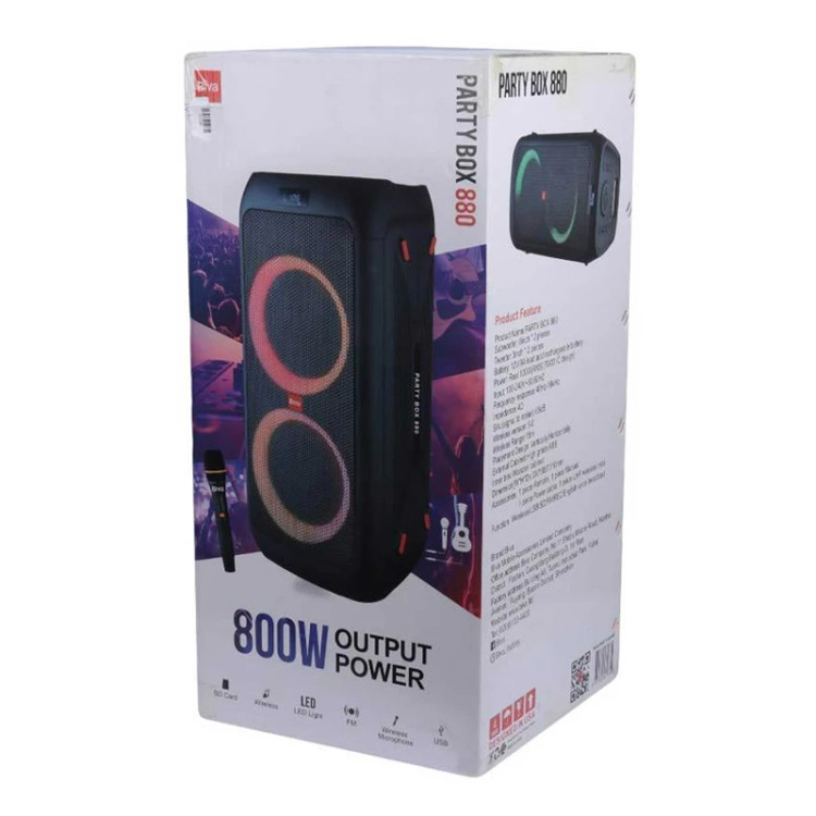 اسپیکر بلوتوث بیوا Biva Party Box 880 توان 100 وات رم و فلش خور