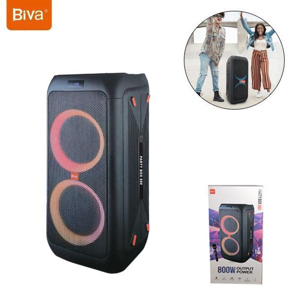 اسپیکر بلوتوث بیوا Biva Party Box 880 توان 100 وات رم و فلش خور