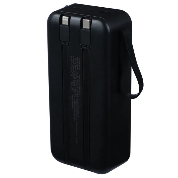پاوربانک 30000 بیوا Biva BP-087 Power Bank توان 22.5 وات با کابل متصل