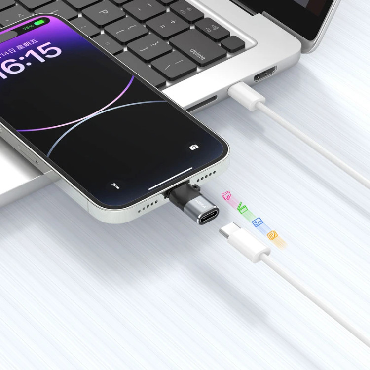 تبديل HISKA H7 Type-C TO Iphone