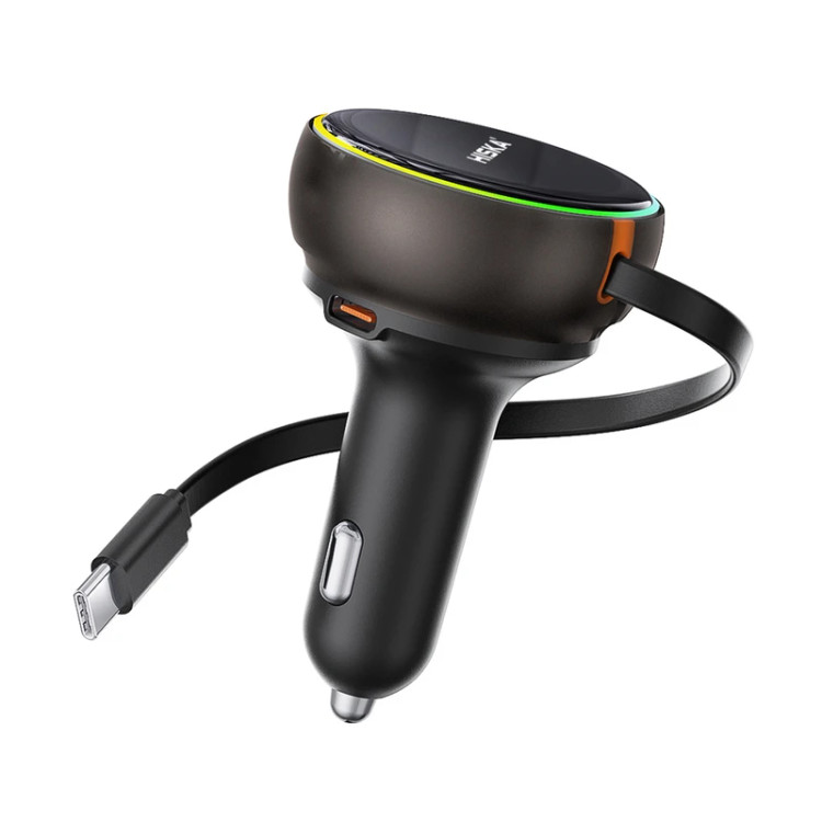 شارژر فندکی هیسکا مدل HCC337 توان ۸۰ وات