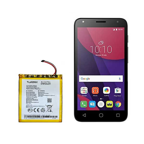 باتری تبلت آلکاتل Alcatel one Touch Pixi 4 با کد فنی TLp025GC