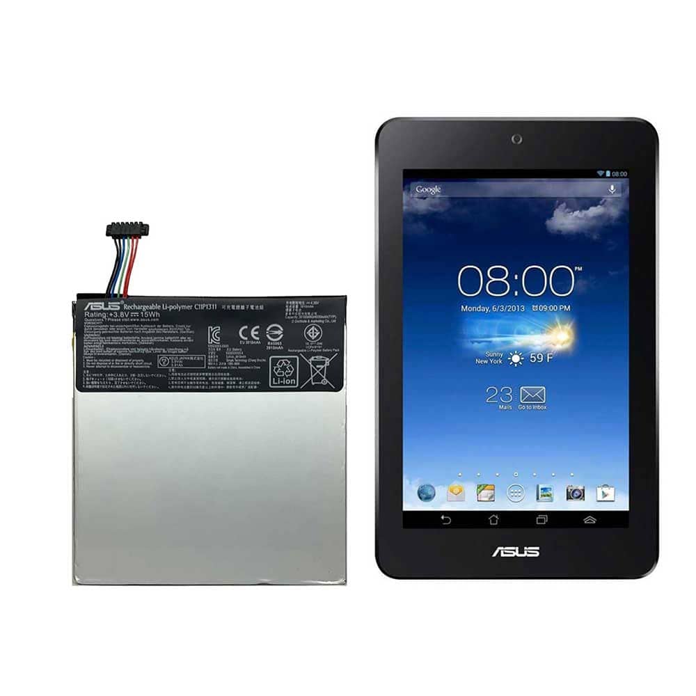 باتری تبلت ایسوس Asus MemoPad HD 7 با کد فنی C11P1311