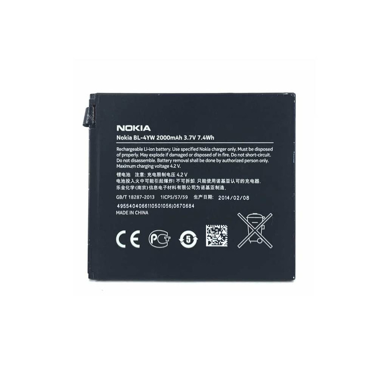 باتری گوشی نوکیا Lumia 925 با کد فنی BL-4YW