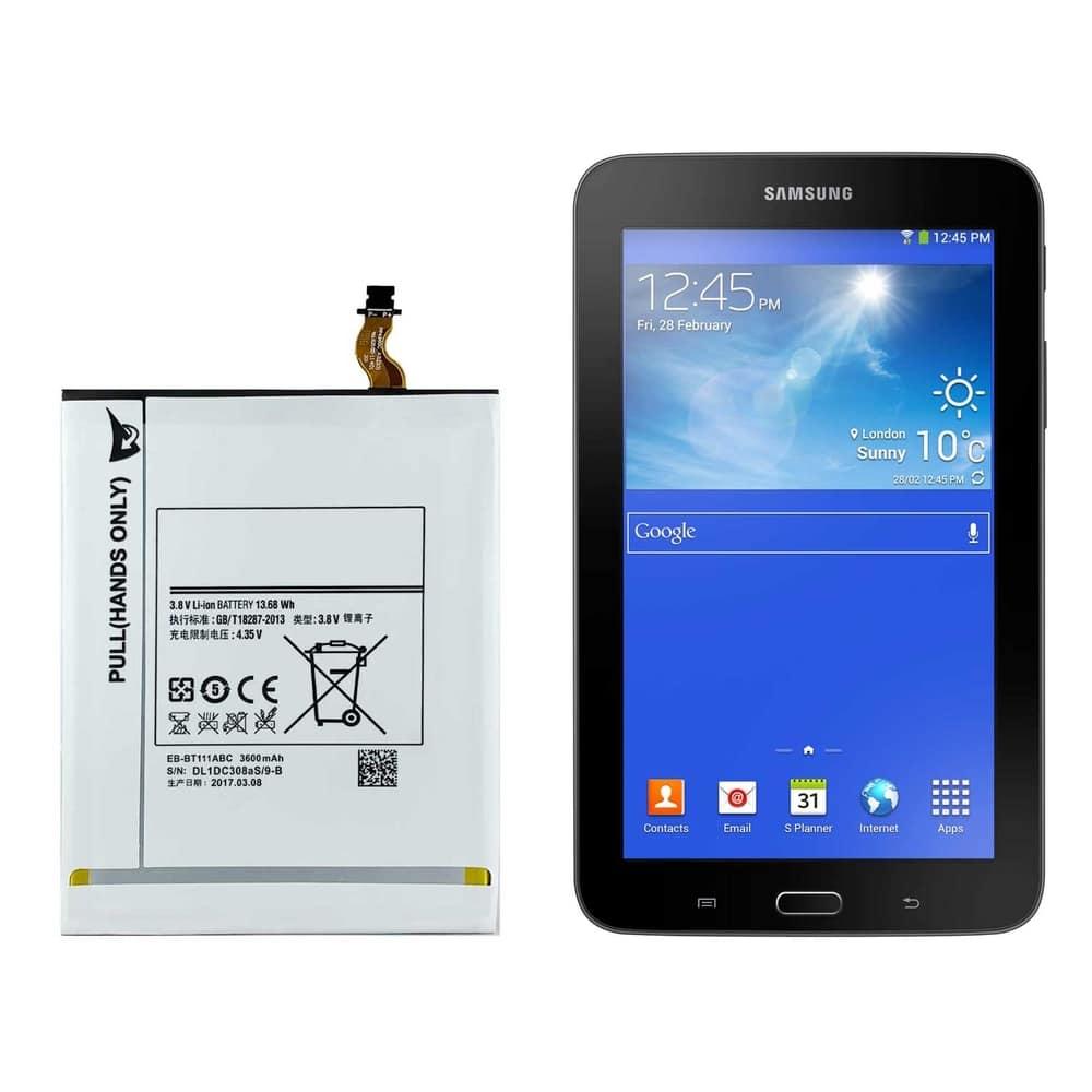 باتری تبلت سامسونگ Samsung Galaxy Tab 3 Lite 7.0 با کد فنی EB-BT111ABC