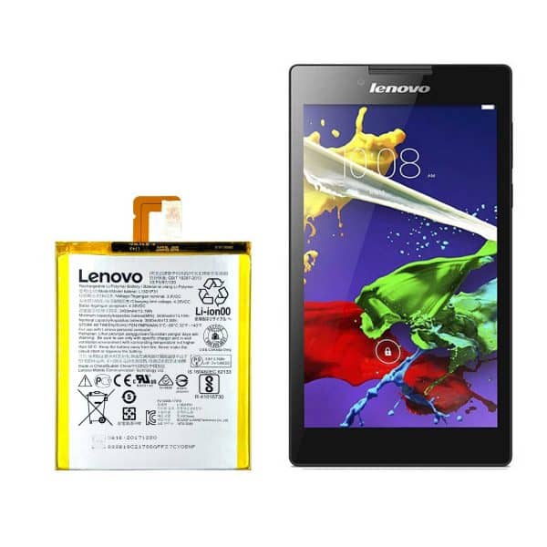 باتری تبلت لنوو Lenovo Tab 2 A7-30 با کد فنی L13D1P31
