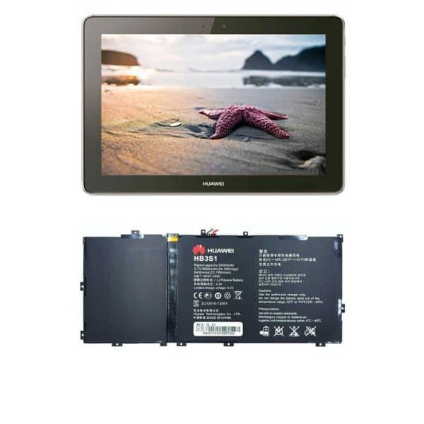 باتری تبلت هواوی MediaPad 10 FHD با کد فنی HB3S1