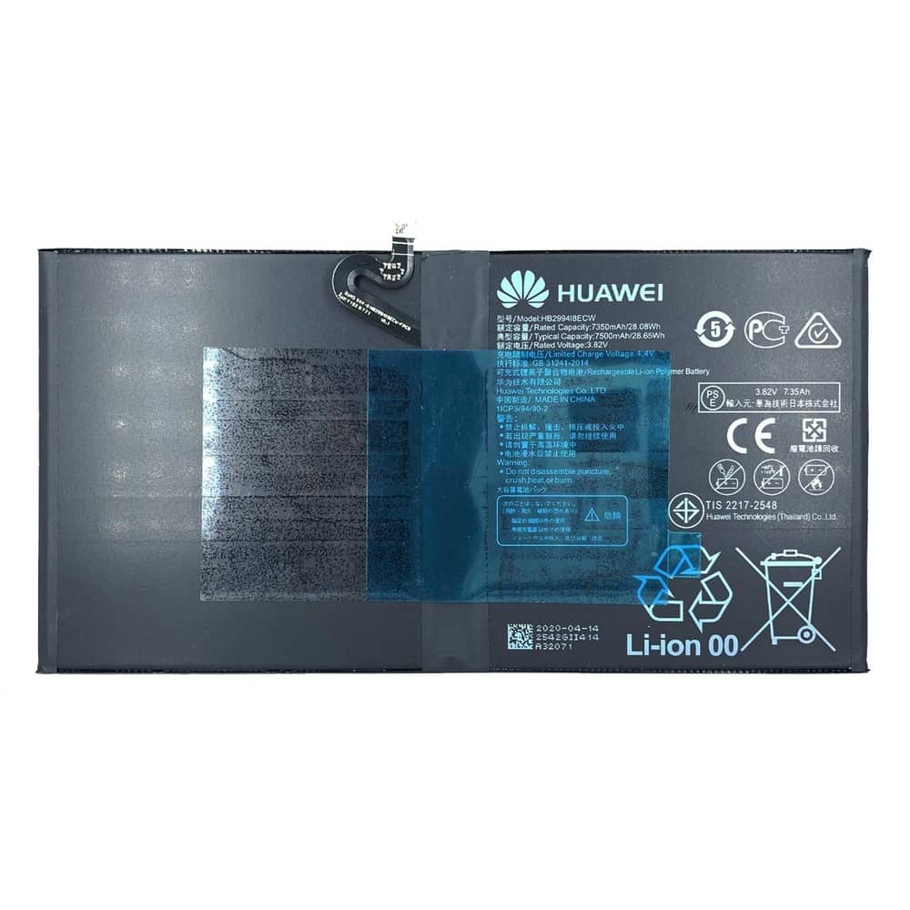 باتری تبلت هواوی Huawei Mediapad M5 10.8 با کد فنی HB2994I8ECW