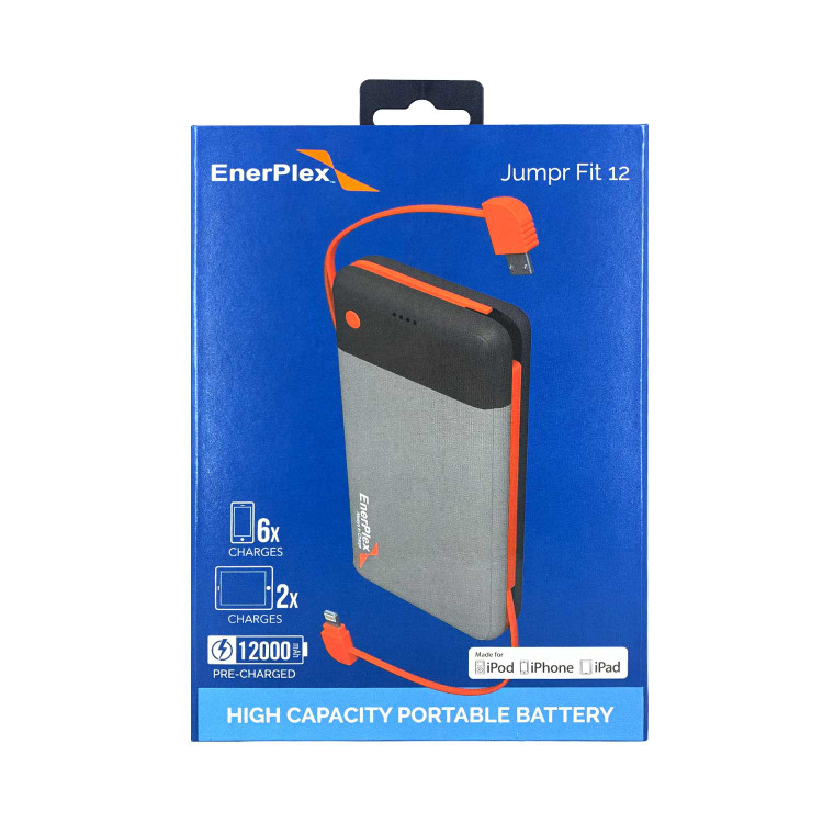پاوربانک 12000 میلیآمپر Enerplex مدل Jumpr Fit 12