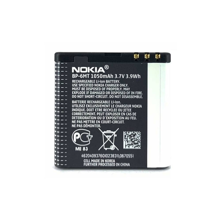 باتری گوشی نوکیا 6720 با کدفنی BP-6MT