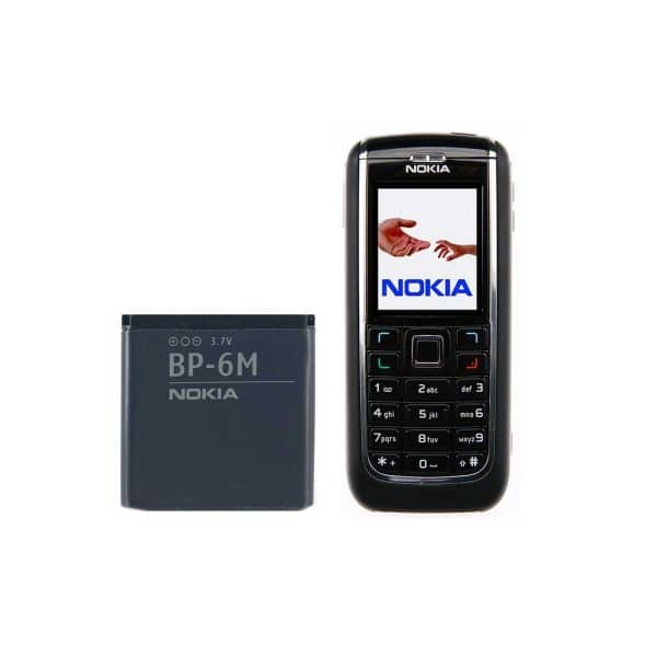 باتری گوشی نوکیا 6151 با کدفنی BP-6M