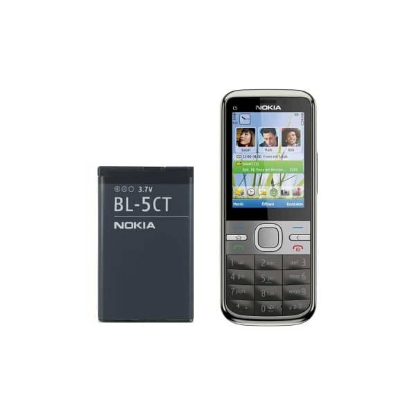 باتری گوشی نوکیا C5 با کد فنی BL-5CT