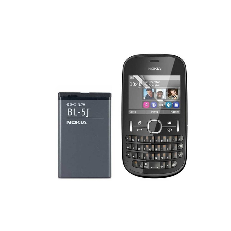 باتری گوشی نوکیا Asha 200 با کد فنی BL-5J