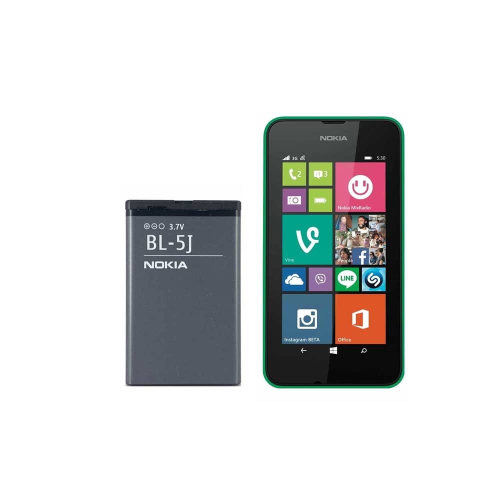 باتری گوشی نوکیا Lumia 530 با کد فنی BL-5J