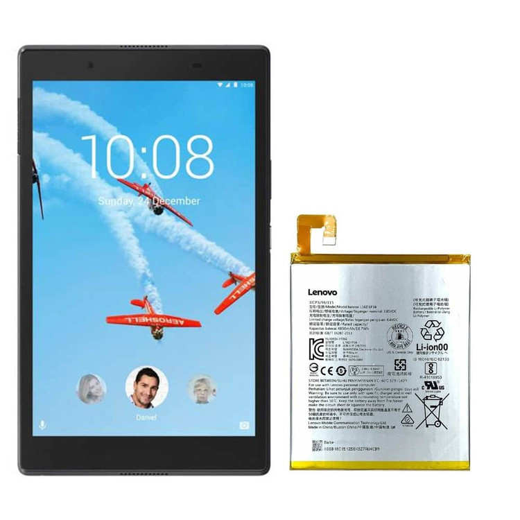 باتری تبلت لنوو Lenovo Tab 4 8inch با کد فنی L16D1P34