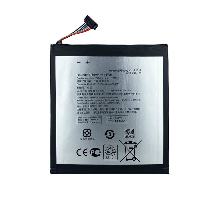 باتری تبلت ایسوس Asus Zenpad 10 Z300M با کد فنی C11P1517