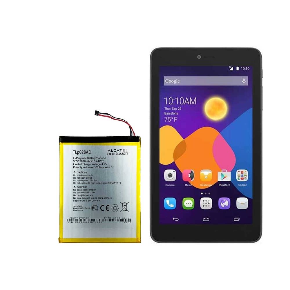 باتری تبلت الکاتل Alcatel One Touch Pixi 3 7inch با کد فنی TLp028AD
