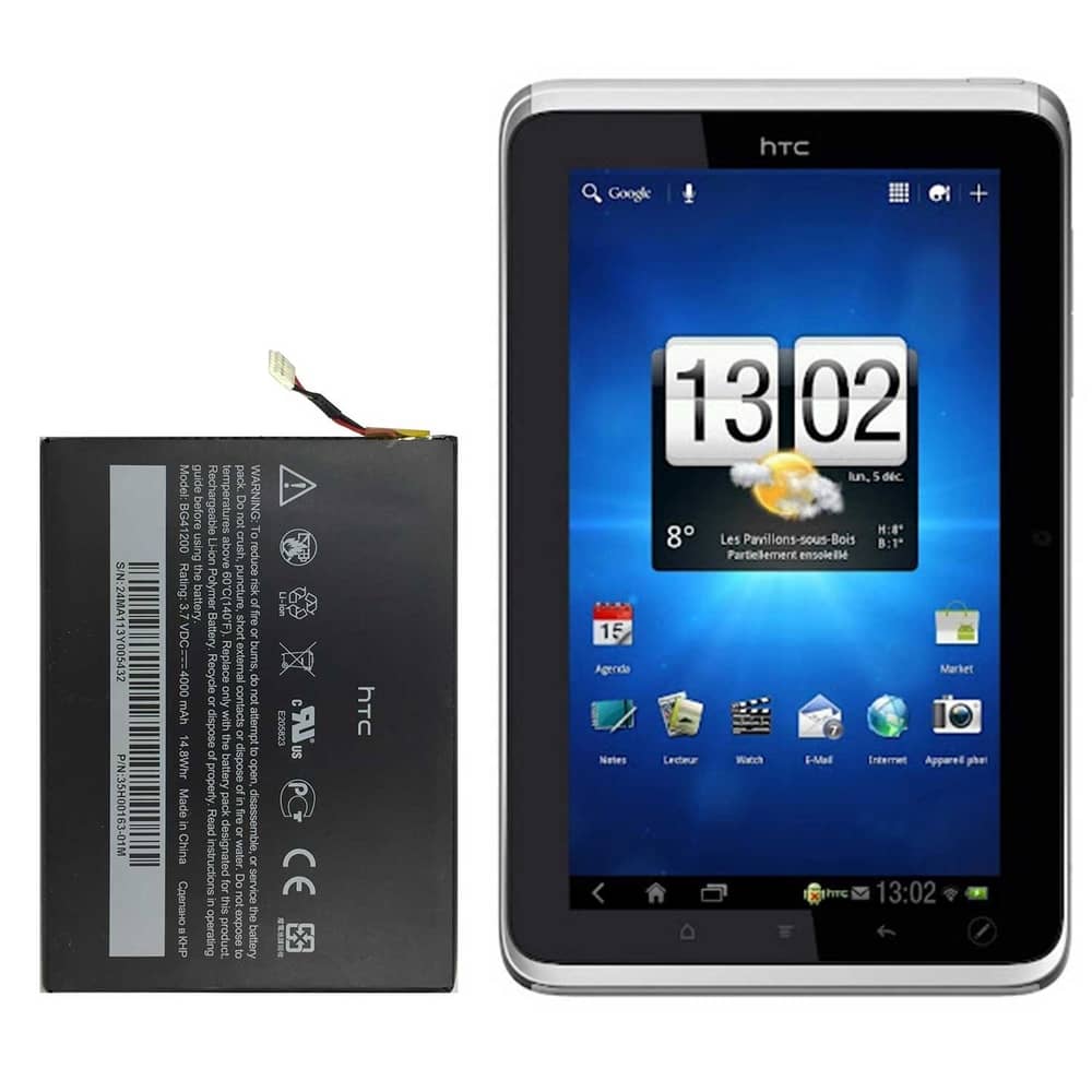 باتری تبلت اچ تی سی HTC Flyer با کد فنی BG41200