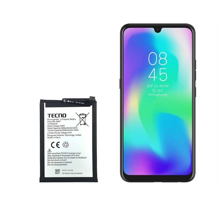 باتری گوشی تکنو Tecno Pouvoir 3 Plus