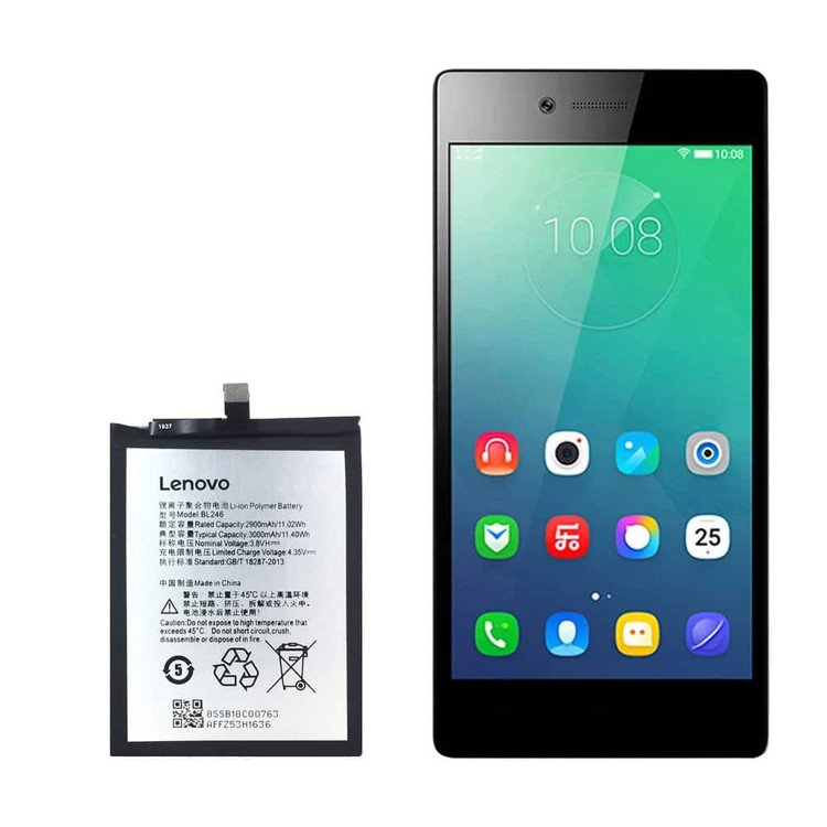 باتری گوشی لنوو Lenovo vibe shot