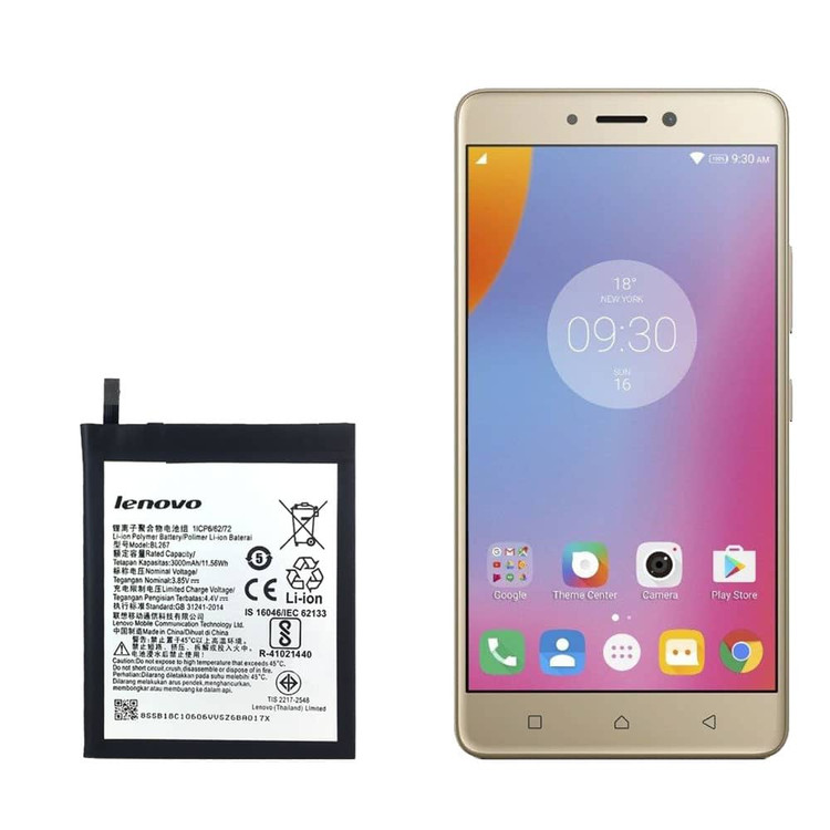 باتری گوشی لنوو Lenovo Vibe K6