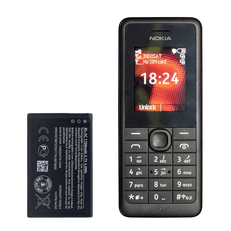 باتری گوشی نوکیا Nokia 107 با کد فنی BL-5C