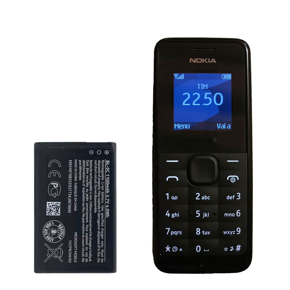 باتری گوشی نوکیا Nokia 105 با کد فنی BL-5C