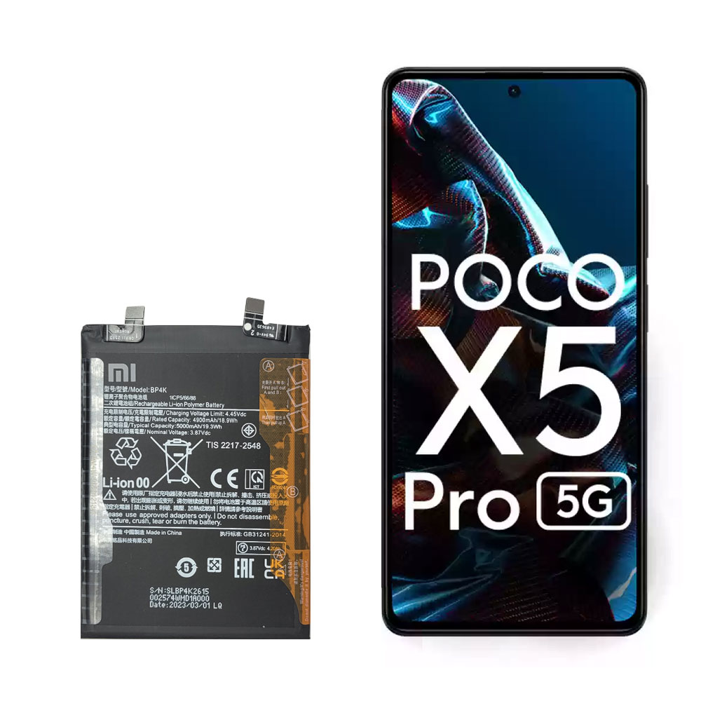 باتری گوشی شیائومی پوکو X5 پرو مدل BP4K