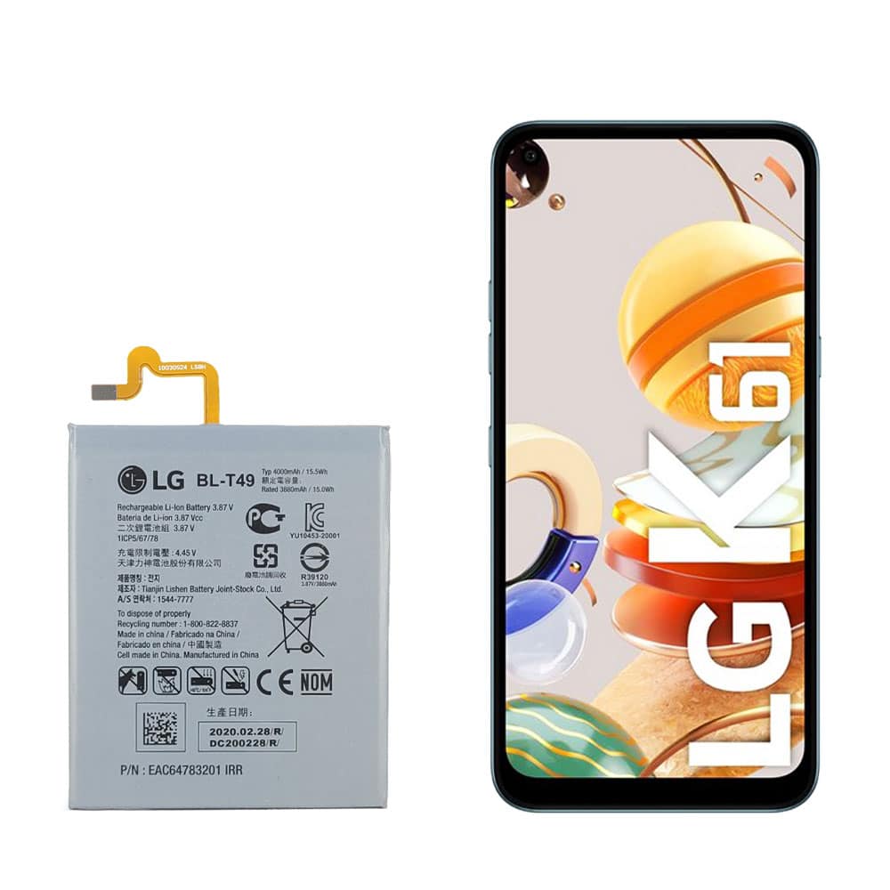 باتری گوشی ال جی LG K61 مدل BL-T49