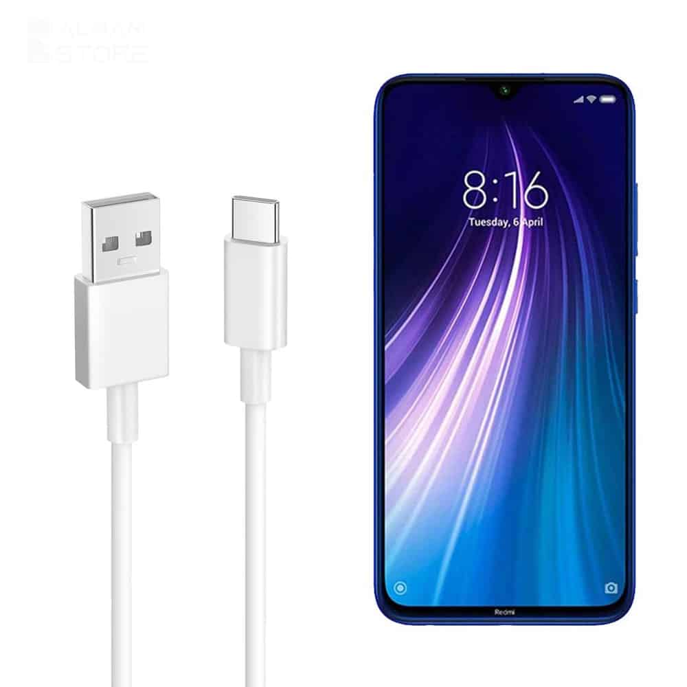کابل شارژ شیائومی نوت 8