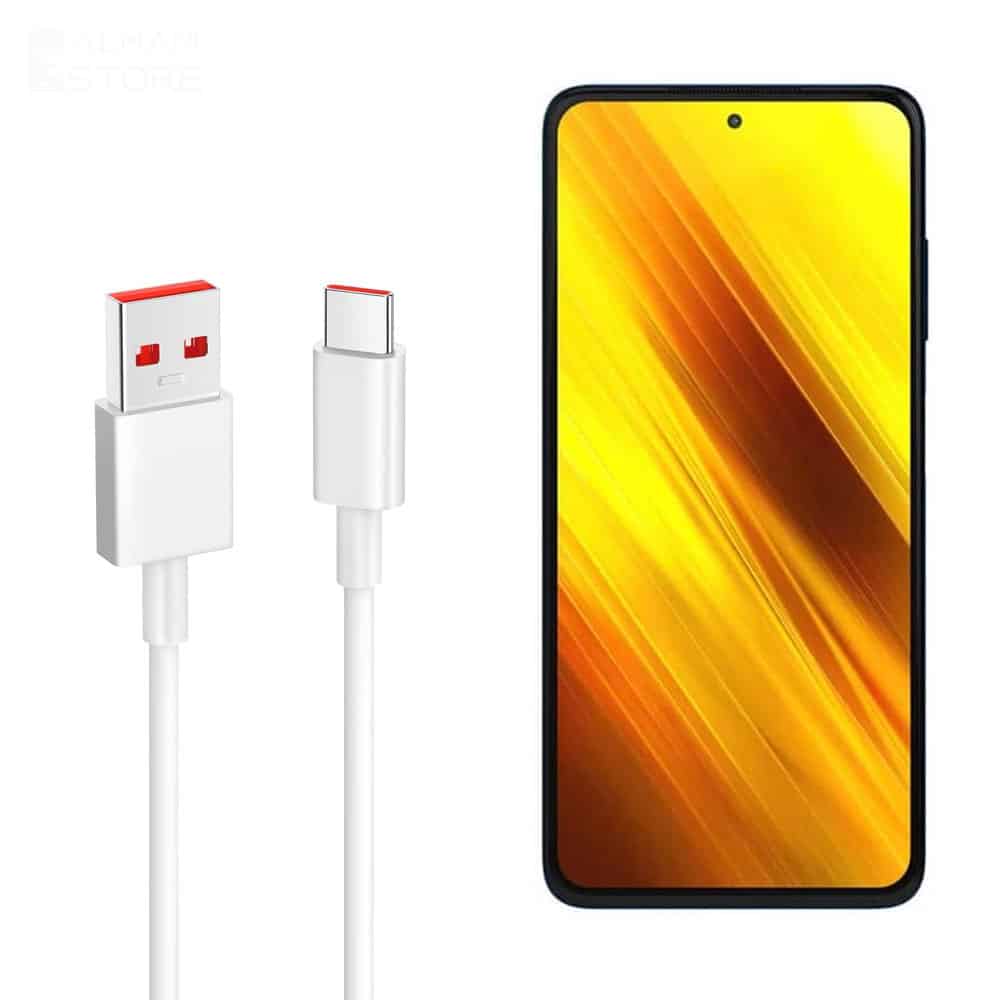 کابل شارژ شیائومی پوکو X3
