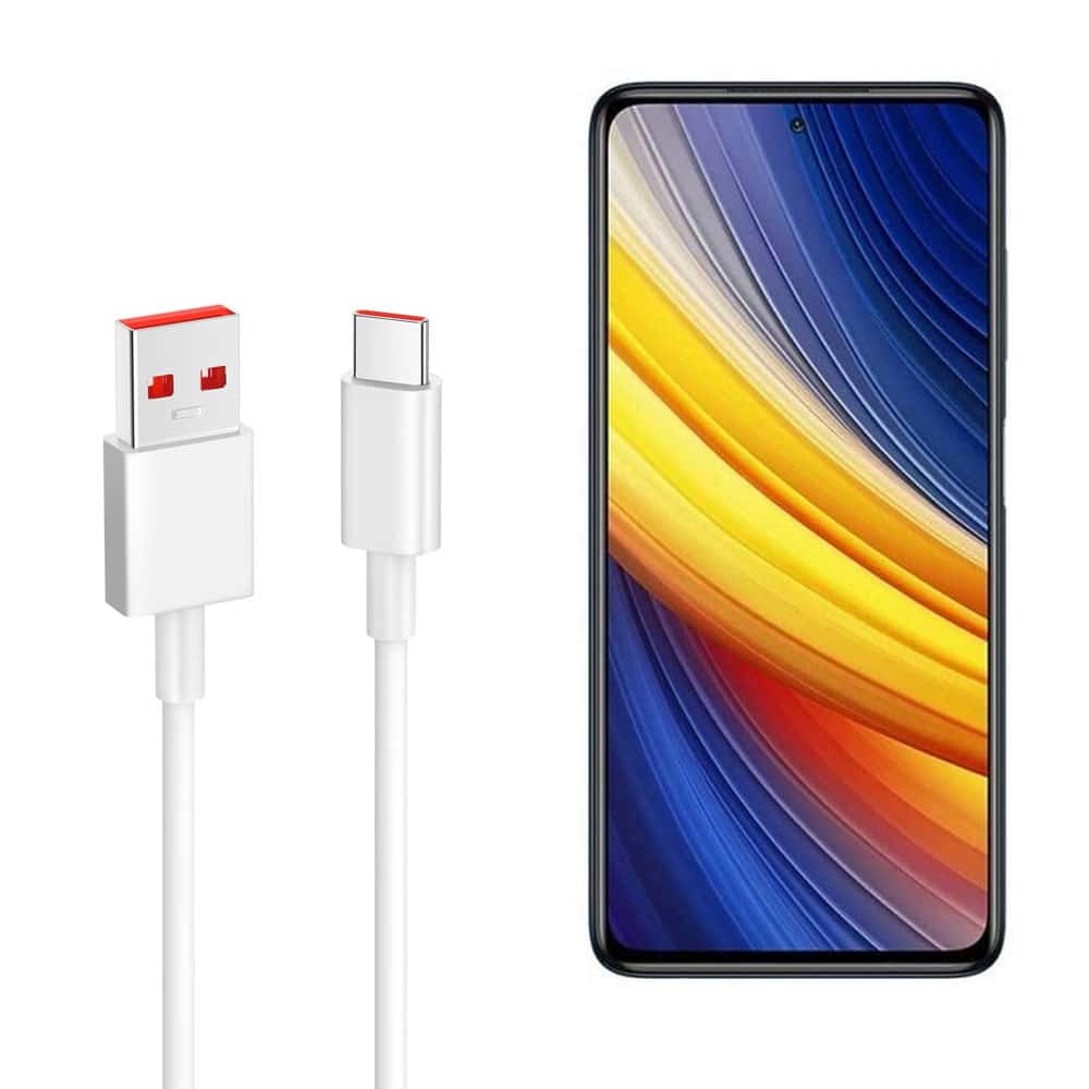 کابل شارژ شیائومی پوکو X3 پرو