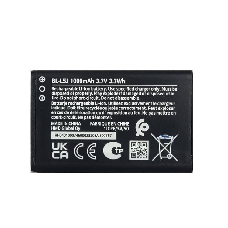 باتری گوشی نوکیا BL-L5J