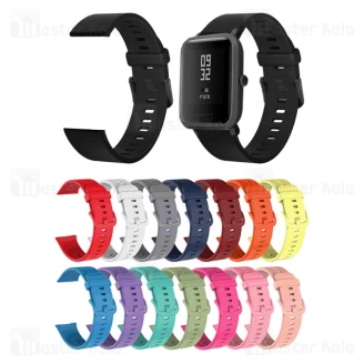 بند سیلیکونی ساعت هوشمند شیائومی Xiaomi Amazfit Bip Silicone Band