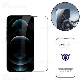 گلس تمام صفحه تمام چسب آیفون Apple iPhone 14 Plus SG Stronger Glass
