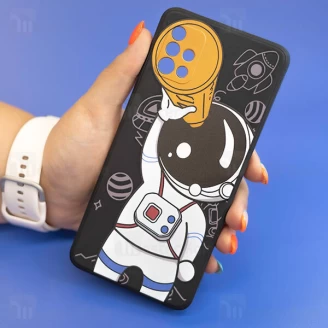 قاب فانتزی آیفون Apple iPhone 11 Pro Max طرح فضانورد تلسکوپی