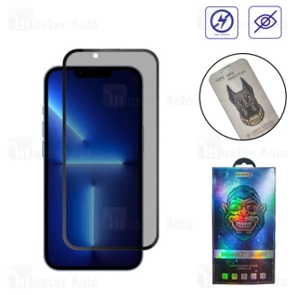 گلس حریم شخصی تمام صفحه تمام چسب آیفون Apple iPhone 13 Pro Max SPG ESD Anti Static Glass