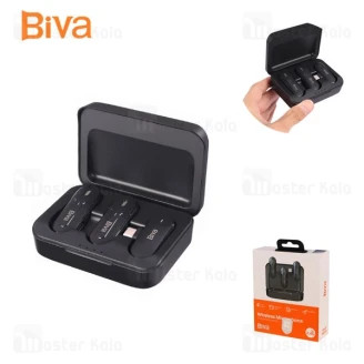 میکروفون بی سیم تایپ سی بیوا Biva Wireless Microphone WM-04