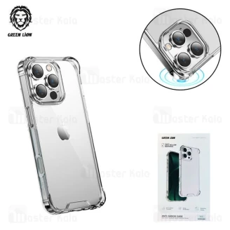 قاب محافظ گرین لاین آیفون Apple iPhone 16 Pro Green Lion Anti-Shock Case