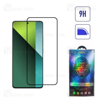گلس تمام صفحه تمام چسب خمیده Xiaomi Redmi Note 13 Pro Plus Full Screen Glass