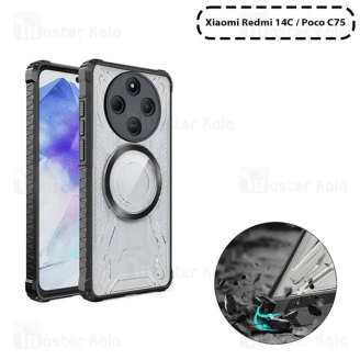 قاب مگنتی آرمور شیائومی Xiaomi Redmi 14C / Redmi A3 Pro / Poco C75 / Poco M7 5G Magnetic Armor