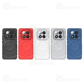 قاب سیلیکونی مگ سیف شیائومی Xiaomi Redmi Note 14 Pro Plus 5G Corrugated MagSafe