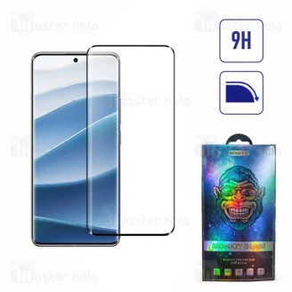 گلس تمام صفحه تمام چسب خمیده Xiaomi Redmi Note 14 Pro 4G Full Screen Glass